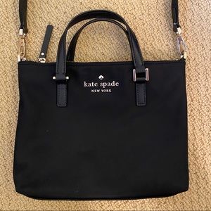 Kate Spade Black Nylon Bag